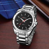 Big Dial Stainless Steel Watch (Dial 4.4cm)